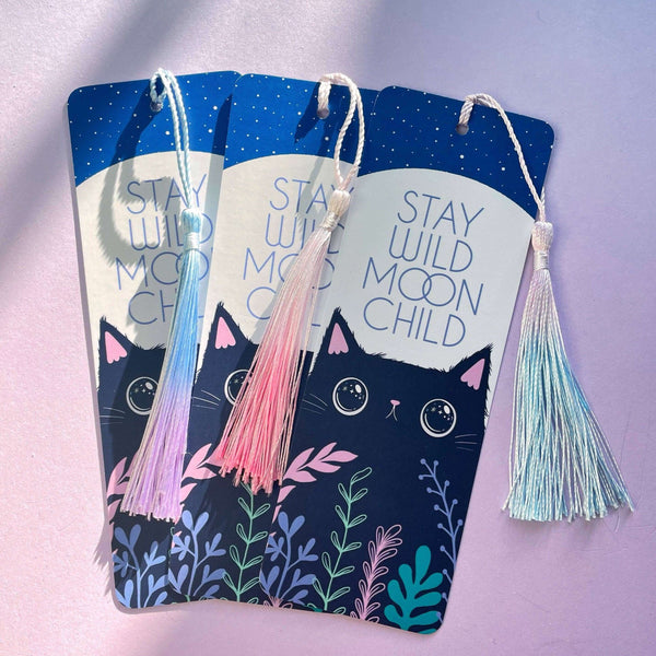 stay wild moon child bookmark